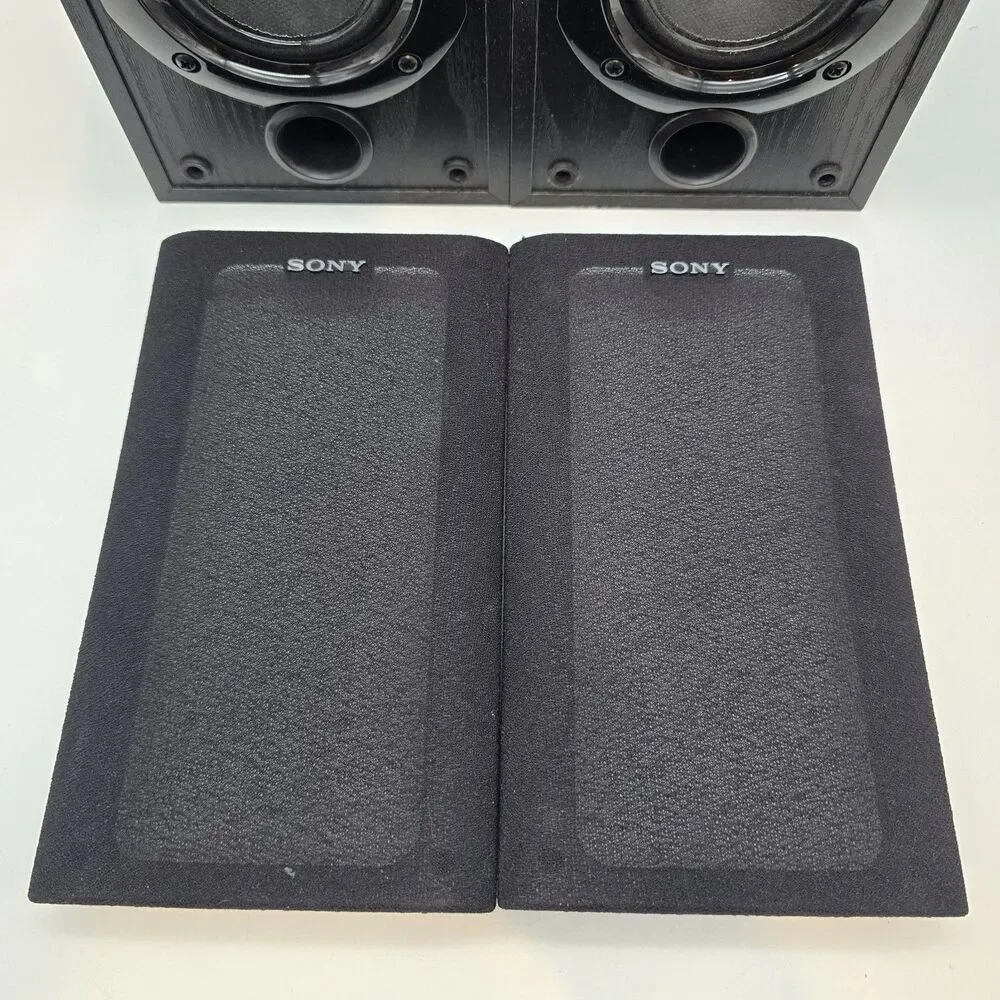 SONY SS-MSP69R Surround Sound Speaker Set of 2 Black Speakers